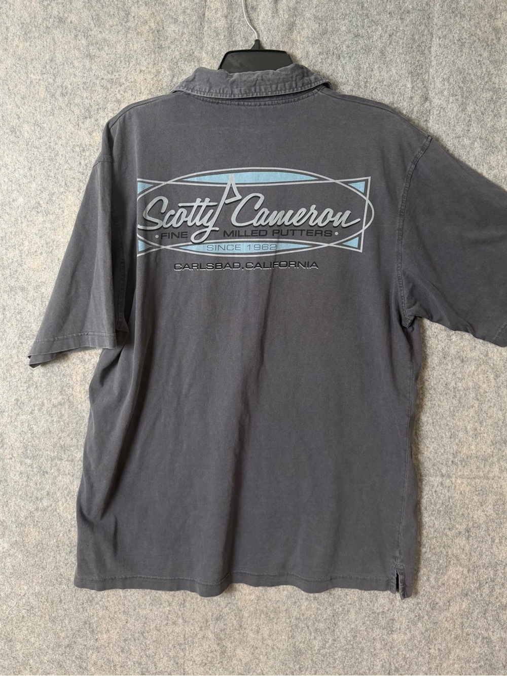 Rara Vintage Scotty Cameron Men's Large Short Sleeve Logo Polo Shirt